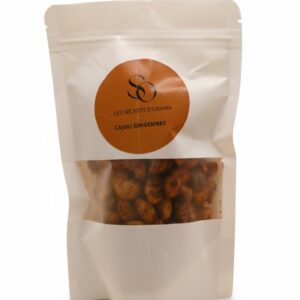 Noix de cajou pralinées au gingembre, 150g
