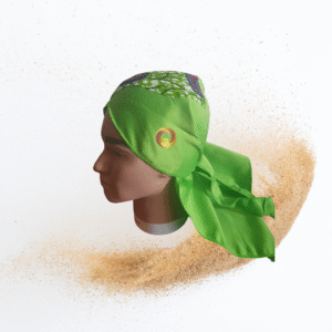 Durag Satin/wax vert