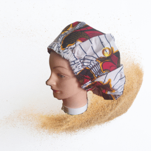 Bonnet Satin/wax rouge