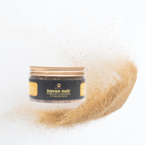 SAVON NOIR AUTHENTIQUE ET ARTISANAL HUILLE DE PALME -100G