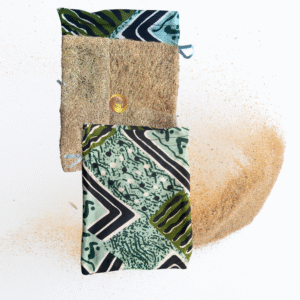 Gant Akoussa éponge végétale (Luffa cylindrica) wax